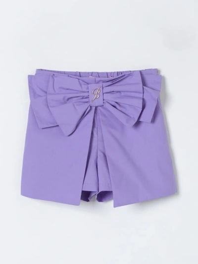 Miss Blumarine Pants  Kids Color Lilac