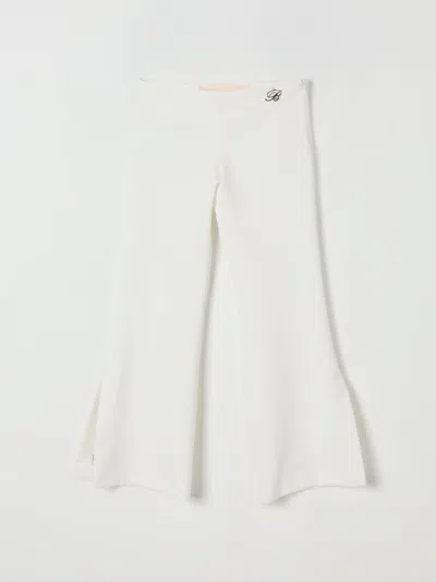 Miss Blumarine Pants  Kids Color White