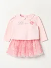Miss Blumarine Romper  Kids Color Pink In Pink