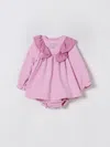 Miss Blumarine Romper  Kids Color Pink In Animal Print