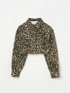 Miss Blumarine Shirt  Kids Color Brown In Brown