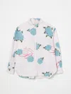 Miss Blumarine Camicia Con Stampa In Teal