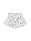 Miss Blumarine Floral Print Shorts In Multicolour
