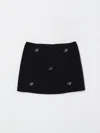 Miss Blumarine Skirt  Kids Color Black In Black