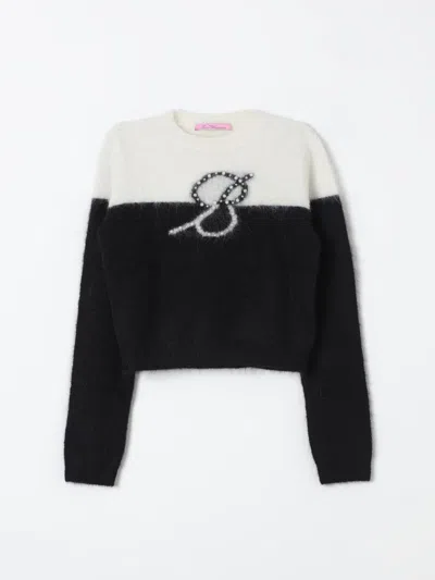 Miss Blumarine Kids' Pullover  Kinder Farbe Schwarz