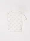 Miss Blumarine T-shirt  Kids Color Ivory In Ivory
