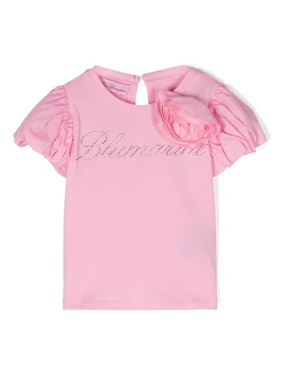 Miss Blumarine Kids'  T-shirts And Polos Pink