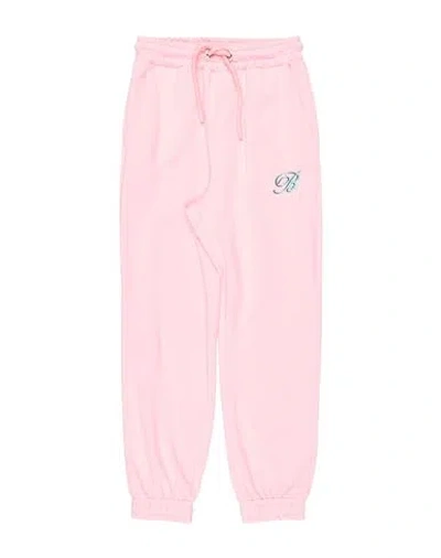 Miss Blumarine Babies'  Toddler Girl Pants Pink Size 6 Cotton, Elastane In Gold
