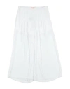 Miss Blumarine Toddler Girl Pants White Size 6 Polyester In White