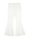 Miss Blumarine Toddler Girl Pants White Size 6 Polyester, Elastane In White