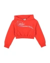 Miss Blumarine Babies'  Toddler Girl Sweatshirt Tomato Red Size 4 Cotton, Elastane