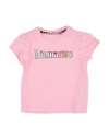 Miss Blumarine Toddler Girl T-shirt Pink Size 3 Cotton, Elastane In Pink