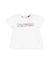 Miss Blumarine Babies'  Toddler Girl T-shirt White Size 3 Cotton, Elastane