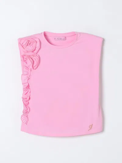 Miss Blumarine Top  Kids Color Pink In Pink
