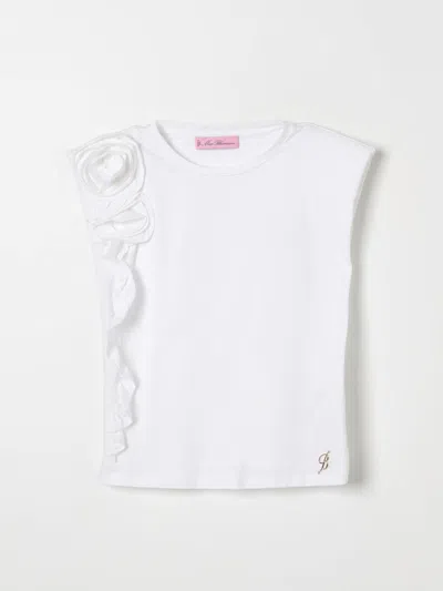 Miss Blumarine Top  Kids Color White