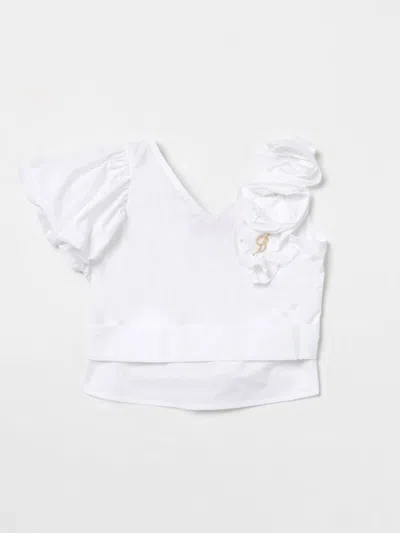 Miss Blumarine Top  Kids Color White