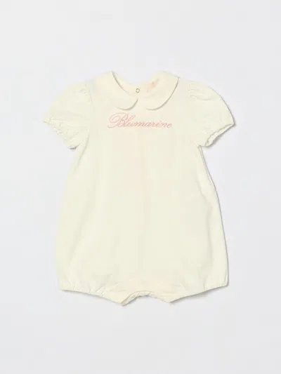 Miss Blumarine Babies' カバーオール  ボーイ カラー ピンク In Neutral