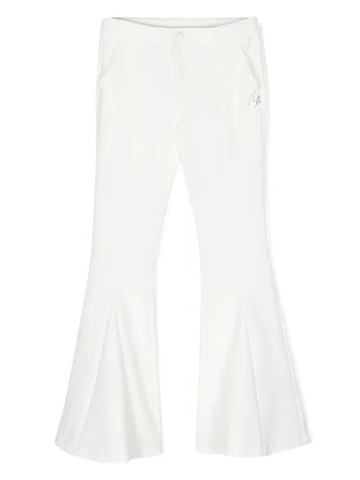 Miss Blumarine Kids'  Trousers White In Bianco