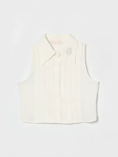 Miss Blumarine T-shirt Kids  In White