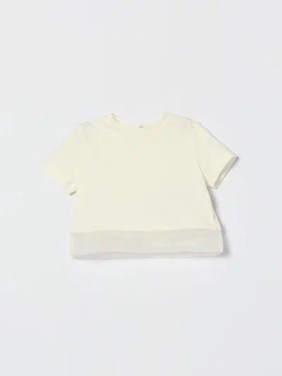 Miss Blumarine Babies' T-shirt Kids  In Neutral