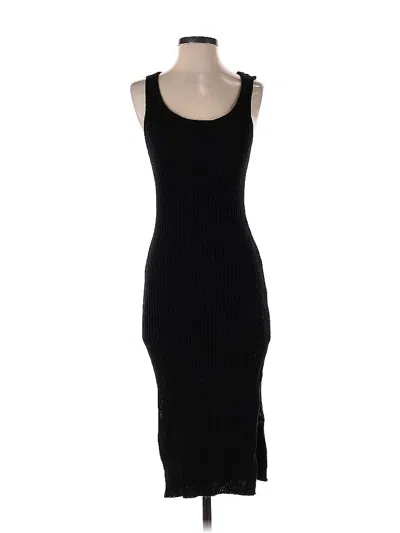 Pre-owned Miss California Casual Dress In Black