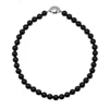 Miss Cecilia Women's Clio Bead Necklace Black In Black