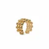 Miss Cecilia Women's Gold Bubbli Ear Cuff