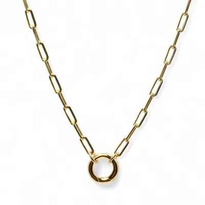 Miss Cecilia Women's Gold Chain Charm Necklace