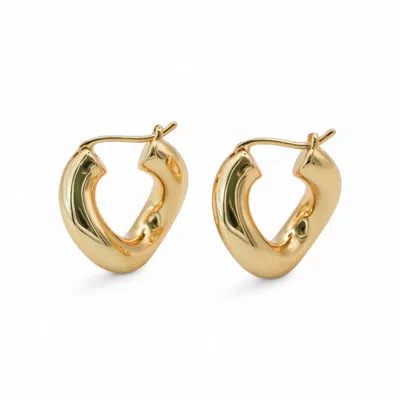 Miss Cecilia Women's Gold Drift Hoops