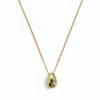 Miss Cecilia Women's Gold Egg Necklace In Gold