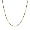 Miss Cecilia Women's Gold Serpentine Chain Necklace