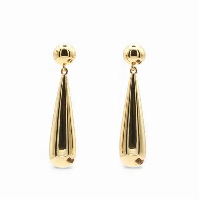 Miss Cecilia Women's Gold Solace Drop Earrings