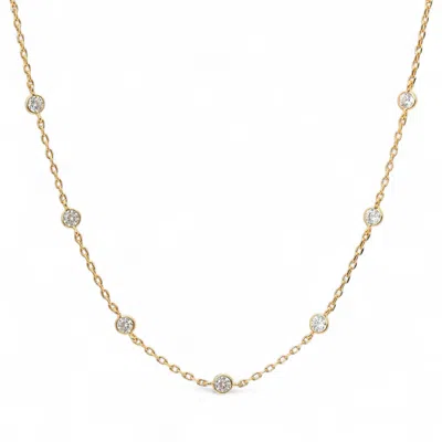 Miss Cecilia Women's Gold Stella Chain Necklace