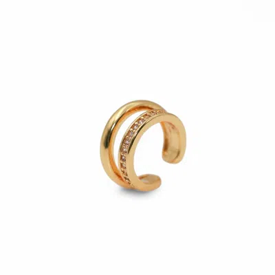 Miss Cecilia Women's Gold Twilight Ear Cuff