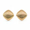 Miss Cecilia Women's Gold Vera Stud Earrings In Gold
