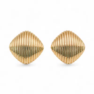 Miss Cecilia Women's Gold Vera Stud Earrings
