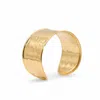 Miss Cecilia Women's Golden Muse Chunky Cuff Bangle Bracelet