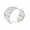 Miss Cecilia Women's Silver Muse Chunky Bangle In Silver