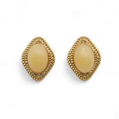 Miss Cecilia Women's Yellow / Orange The Honeydrop Studs