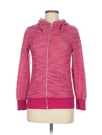 Pre-owned Miss Chievous Zip Up Hoodie In Pink