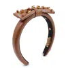 Miss Cicconi Women's Amelia - Headband - Mini-me - Chocolate Brown