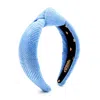 Miss Cicconi Women's Lucie - Headband - Light Blue Cotton