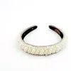 Miss Cicconi Women's White / Silver Penelope - Ivory White Headband - Pearls And Diamante'
