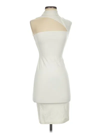 Pre-owned Miss Circle Cocktail Dress In Ivory