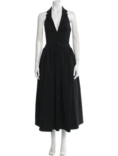 Pre-owned Miss Circle Midi Length Dress W/ Tags In Black