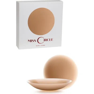 Miss Circle No Adhesive Silicone Reusable Nipple Covers In Neutral