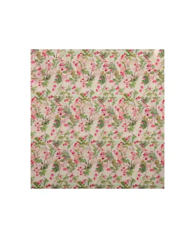 Miss Circle Spring Affair Print Linen Head Scarf In Multi