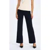 Miss Circle Yanin Low-rise Straight Leg Pants In Blue