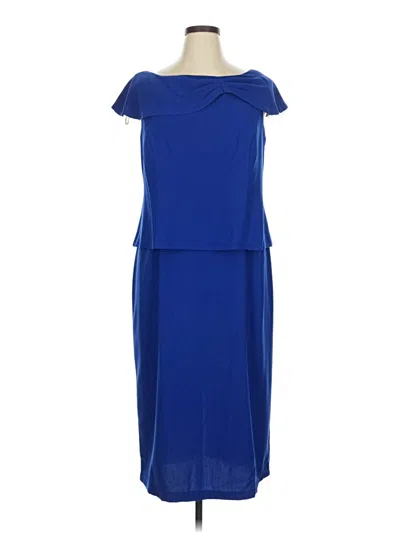 Pre-owned Miss Dorby Cocktail Dress In Blue