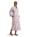 Miss Elaine Women's V-neck Long Sleepwear Robe In Neutral